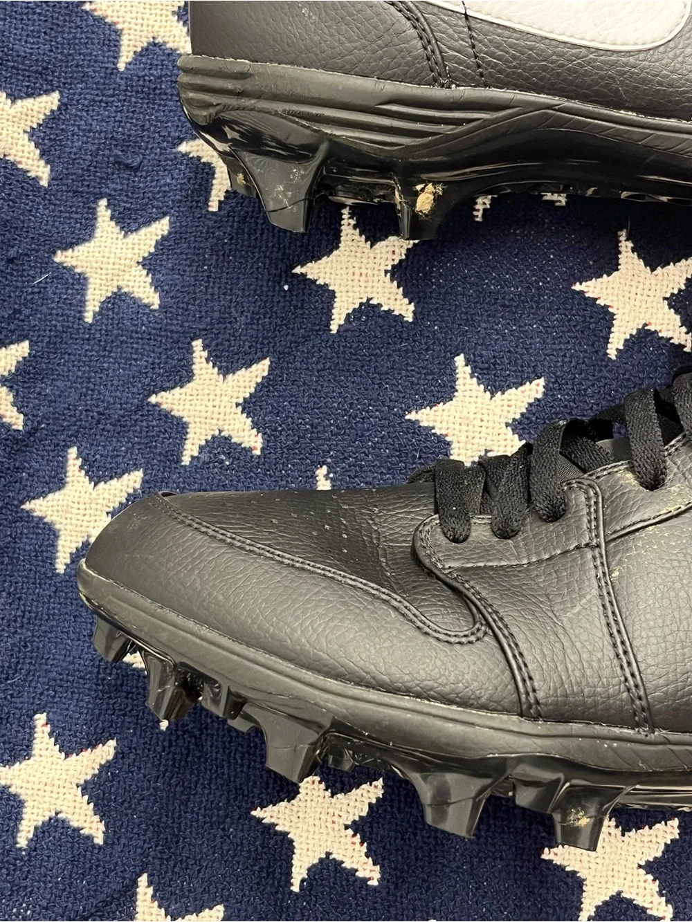 Jordan Black and White Men's High-Top Athletic Cleats Mens Size 11
